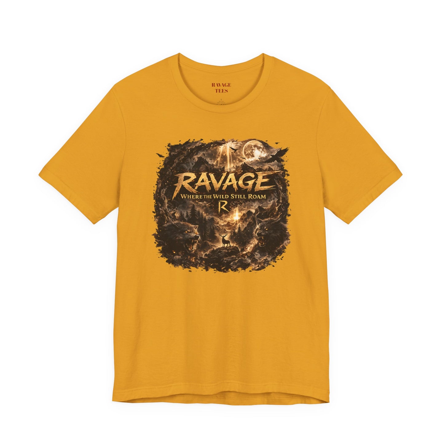 'Ravage Where the Wild Roam' Vintage T-Shirt