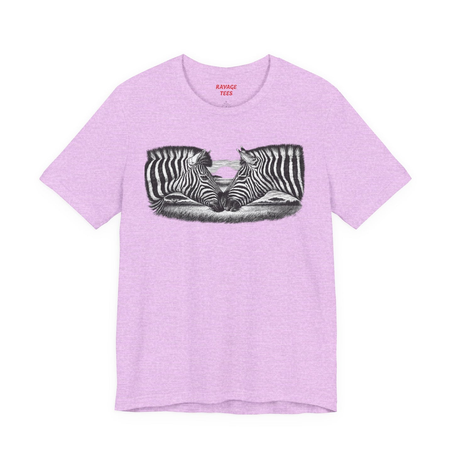 Zebra Heart Tee