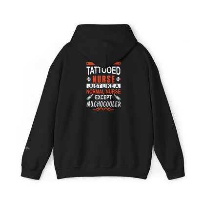 Tattooed Nurse Tee - Unisex Cotton Hoodie for Medical Professionals, Gifts for Nurses, Nurse Appreciation, Medical Humor Tee, Fun [...]