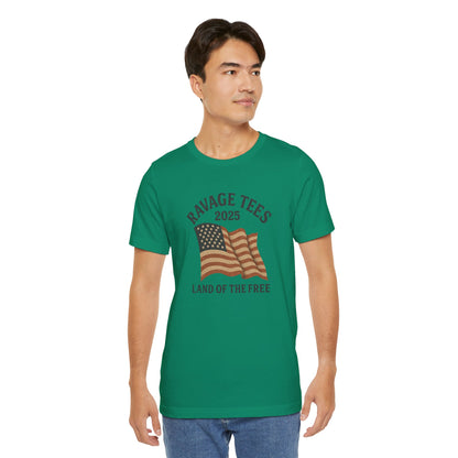 RaVage Vintage Tee: "Land of the Free"