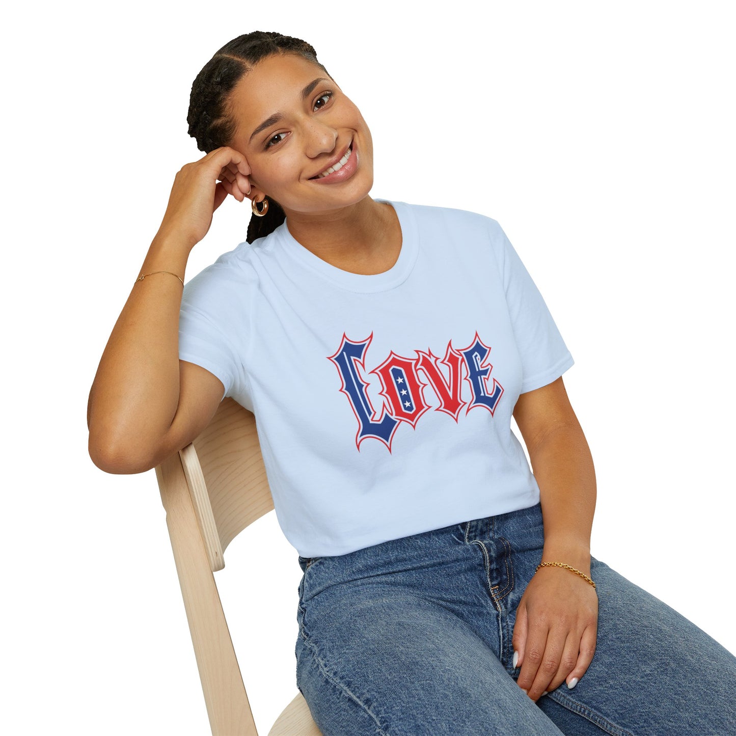 Soft Unisex Freedom & Love Graphic Tee | Gift & Daily Wear