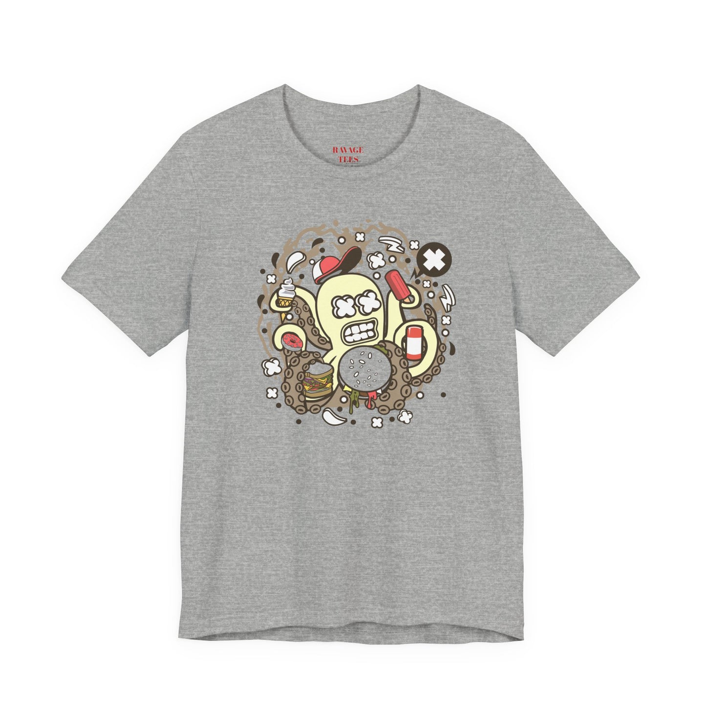 Junk Food Octopus Tee