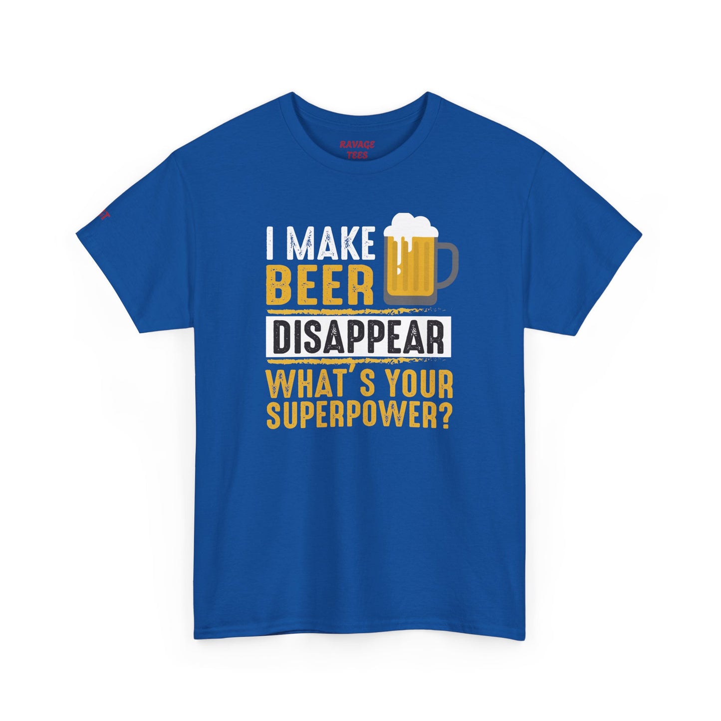 Unisex Beer Superpower Tee | Funny T-Shirt for Beer Lovers