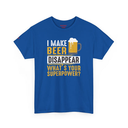 Unisex Beer Superpower Tee | Funny T-Shirt for Beer Lovers