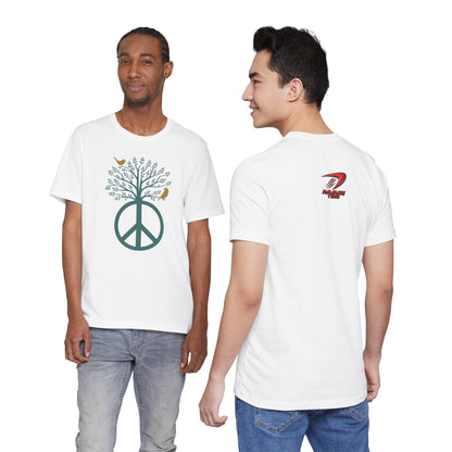 Peace Tree T-Shirt with Birds – Eco Nature Graphic Tee