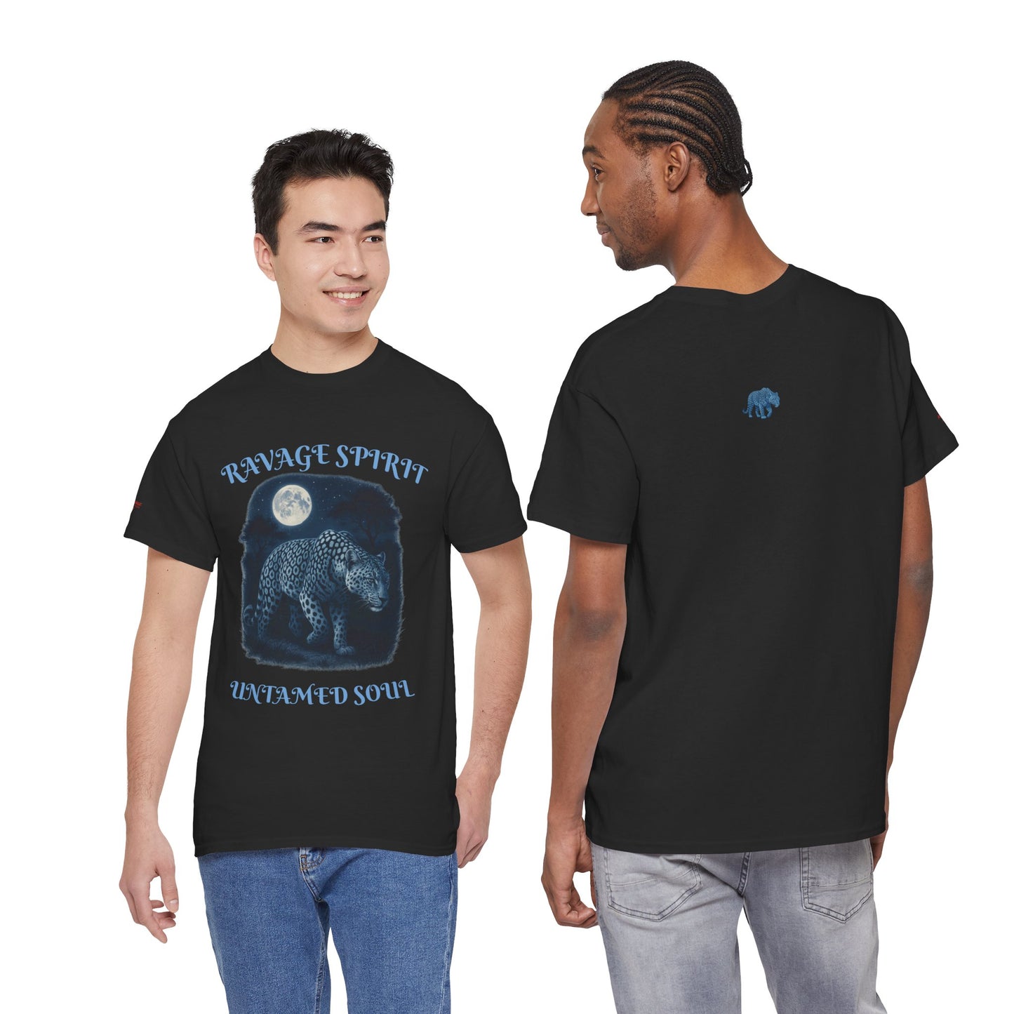 Ravage Spirit Vintage Leopard Moon Tee
