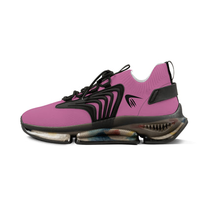 DARK PINK RAVAGE Men's Mesh Sneakers: Stylish Ultimate Comfort Athletic Shoes