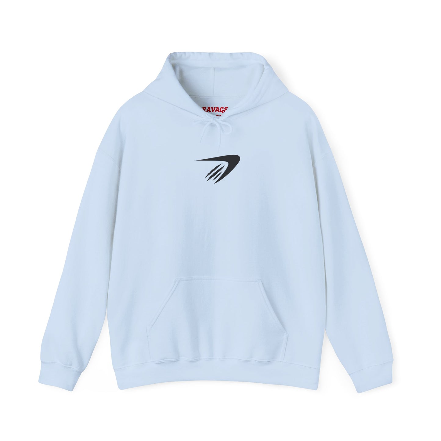RAVAGE TEES Minimalist Unisex Hooded Sweatshirt – Cozy Everyday Wear for Style and Comfort