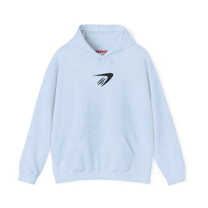 RAVAGE TEES Minimalist Unisex Hooded Sweatshirt – Cozy Everyday Wear for Style and Comfort