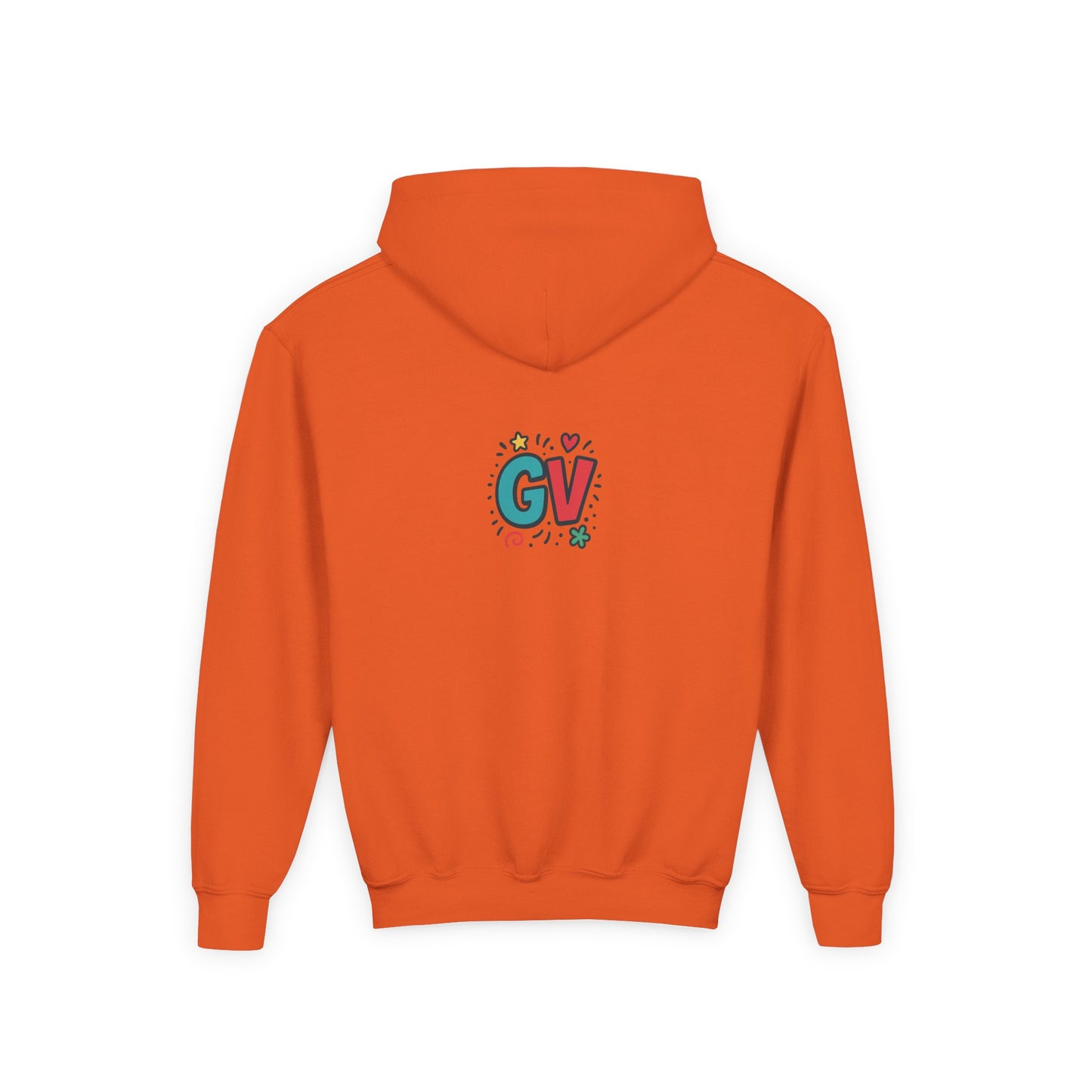 Kids Good Vibes Hoodie – Fun Graphic Sweatshirt with Positive Message, Cozy Casual Outfit, Birthday Gift for Children