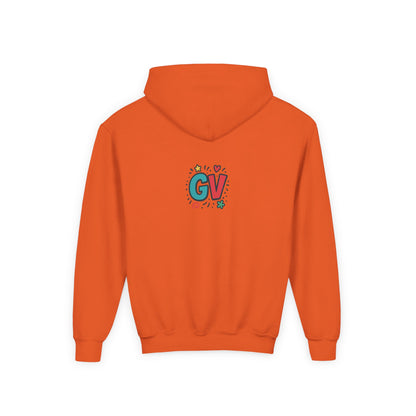 Kids Good Vibes Hoodie – Fun Graphic Sweatshirt with Positive Message, Cozy Casual Outfit, Birthday Gift for Children