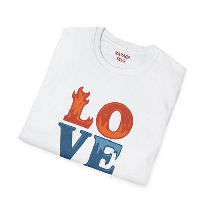 Soft Unisex Freedom & Love Graphic Tee | Gift & Daily Wear