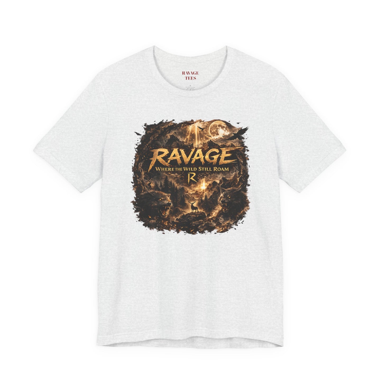 'Ravage Where the Wild Roam' Vintage T-Shirt
