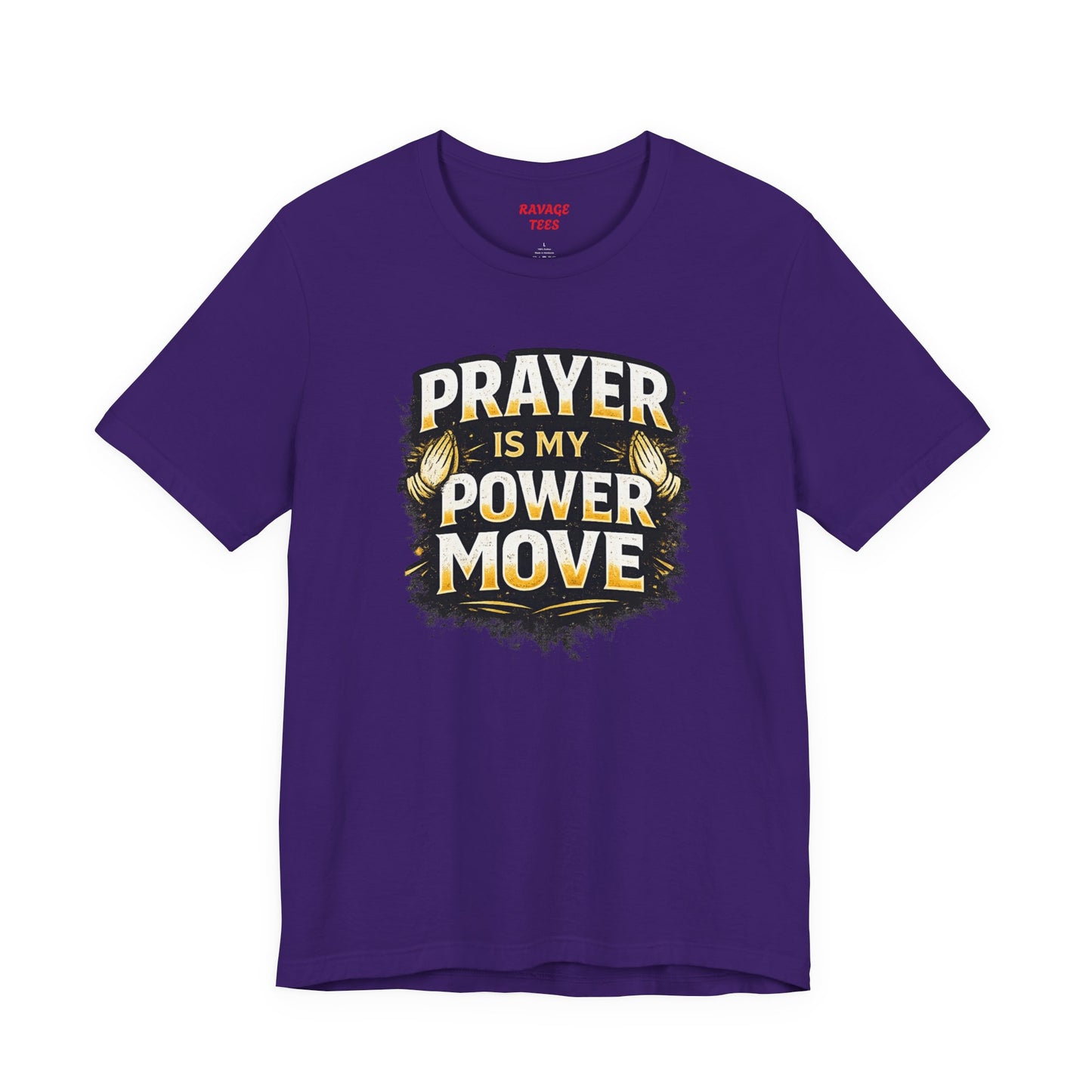 Prayer Is My Power Move T-Shirt — Inspirational Christian Faith Tee