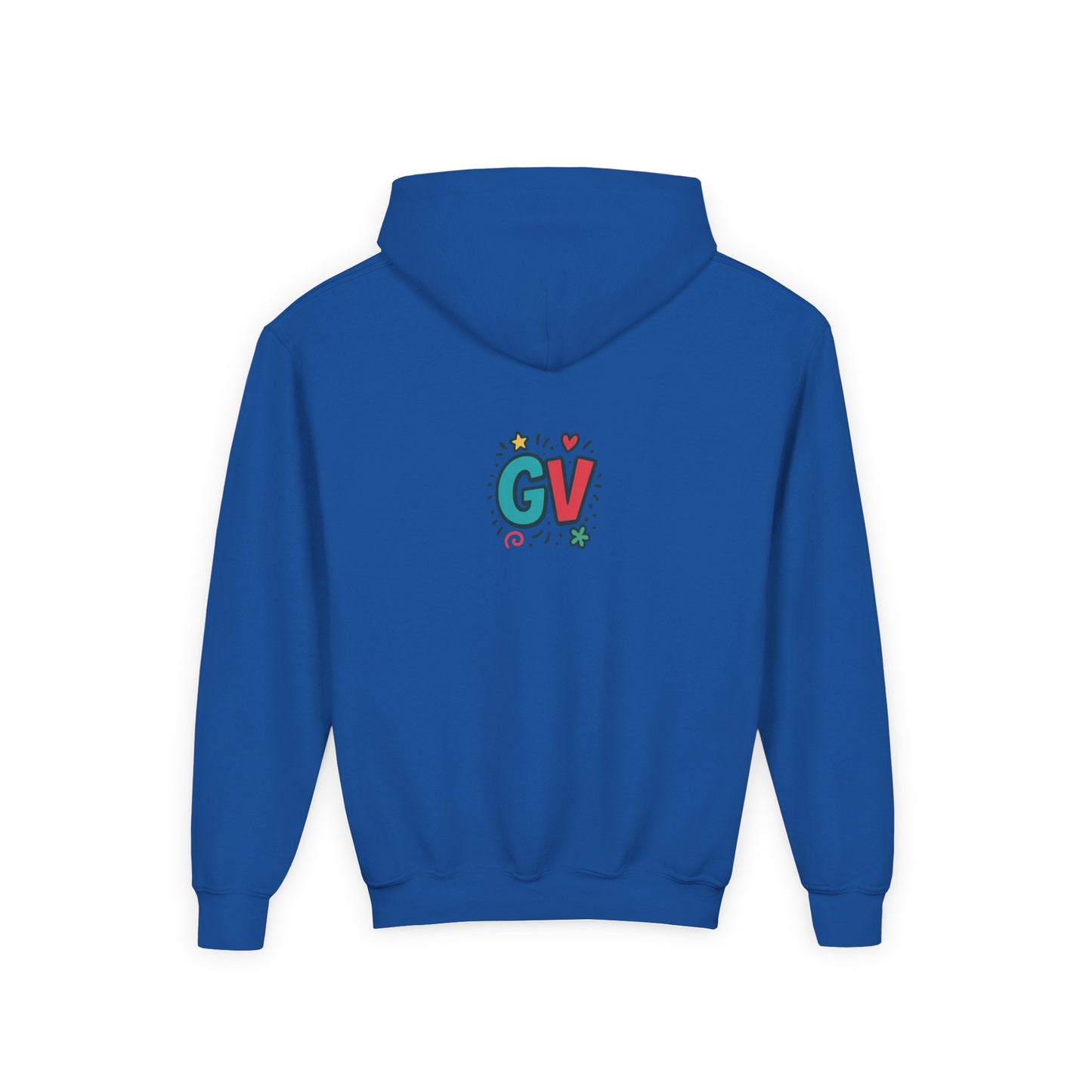 Kids Good Vibes Hoodie – Fun Graphic Sweatshirt with Positive Message, Cozy Casual Outfit, Birthday Gift for Children