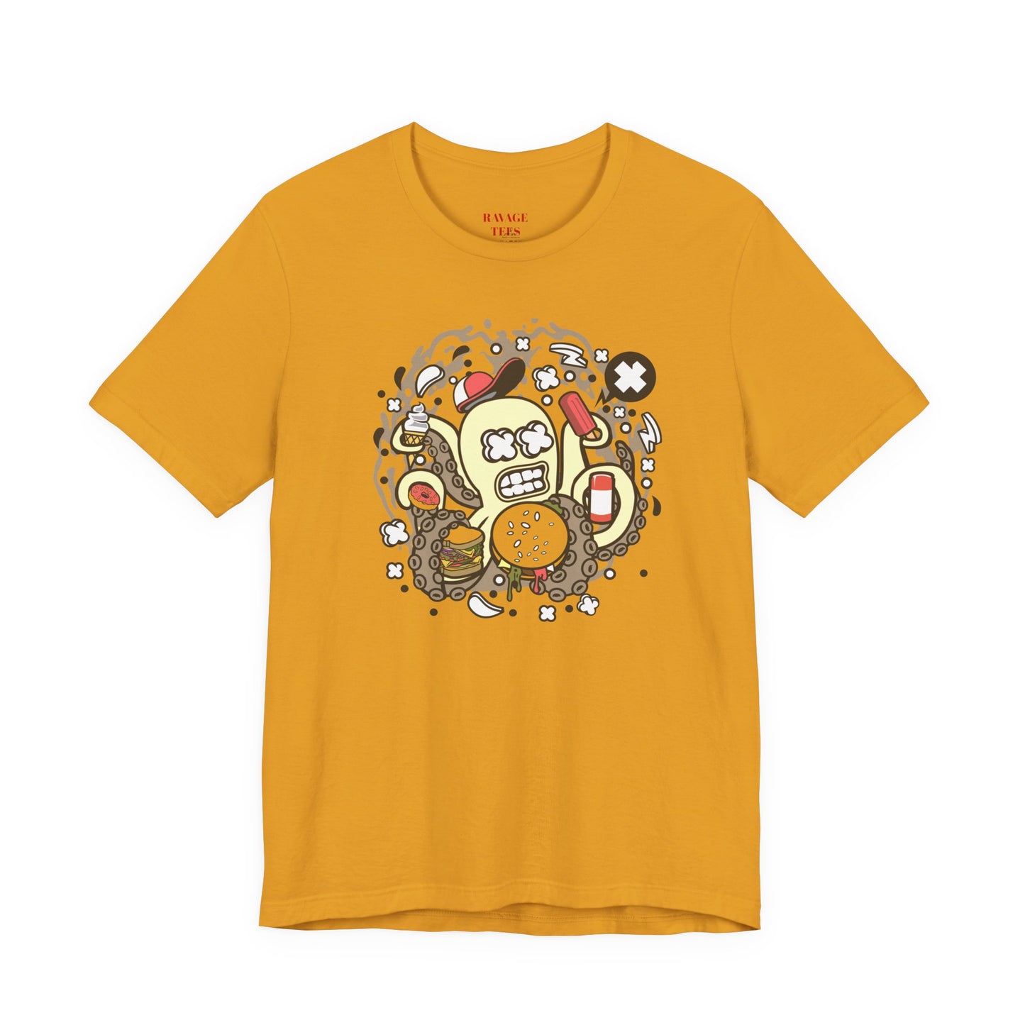 Junk Food Octopus Tee
