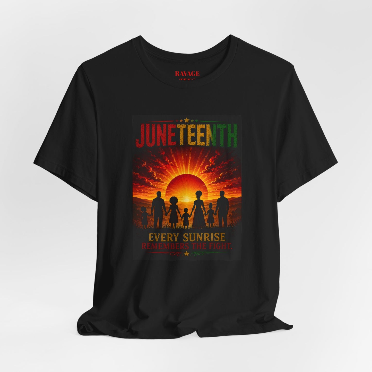 Juneteenth Sunrise Tee — "Every Sunrise" Celebration T-Shirt