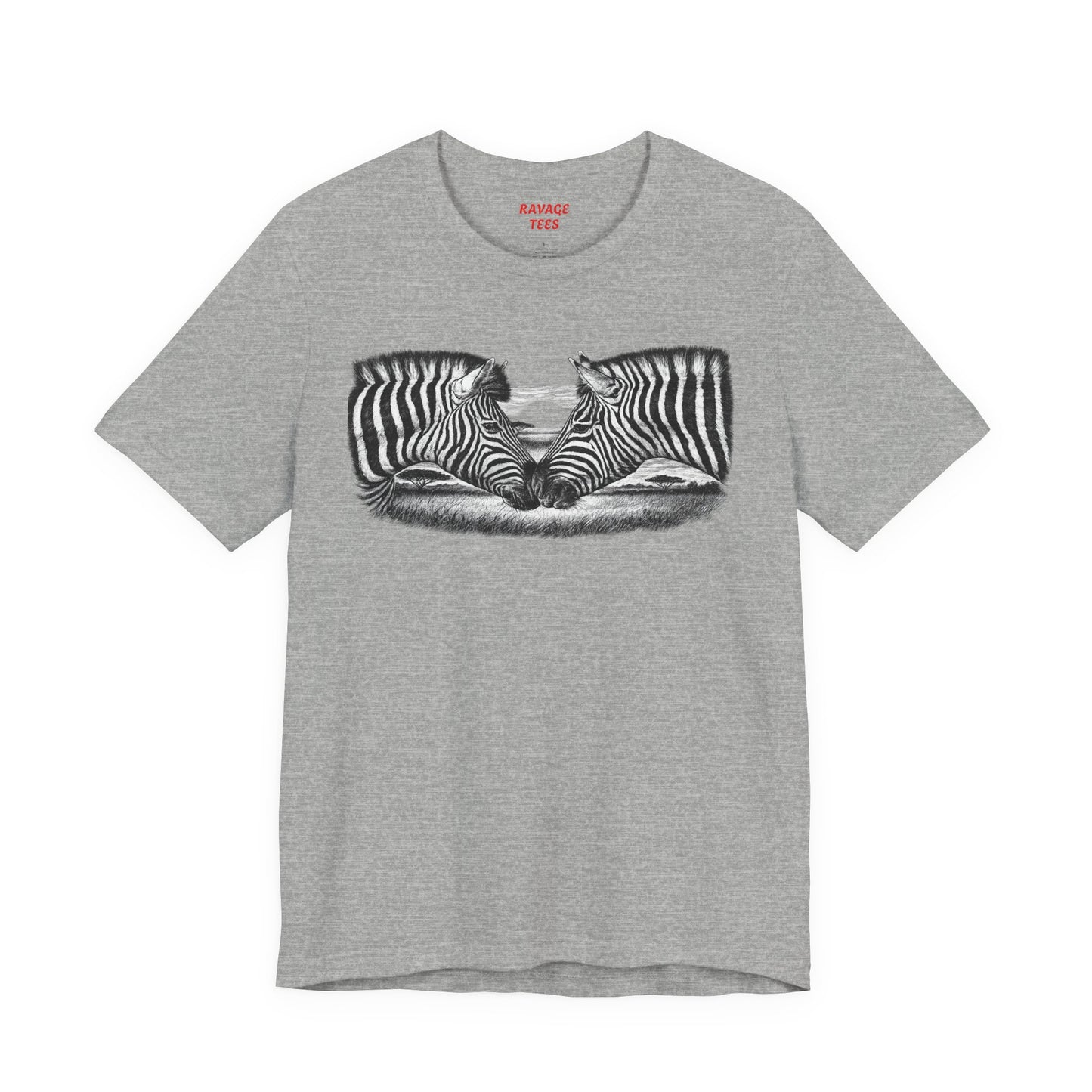 Zebra Heart Tee