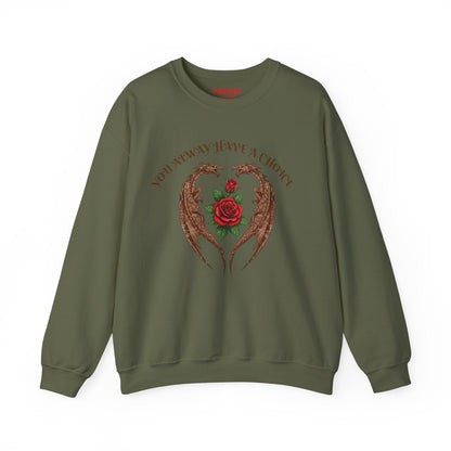 Dragon-Sweatshirt YOU ALWAYS HAVE A CHOICE