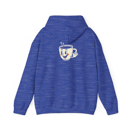 Caffeine Lover's Cozy Hoodie - Unisex Heavy Blend, Gifts for Coffee Enthusiasts, Comfy Sweater for All Occasions, Cute, Fun Design