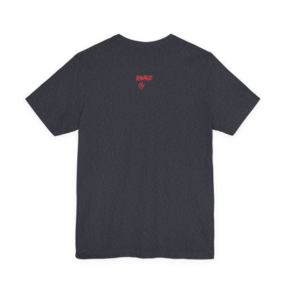 Edgy Rose Design Tee, Casual Wear, Gift for Music Lovers, Streetwear, Graphic Shirt, Vintage Style