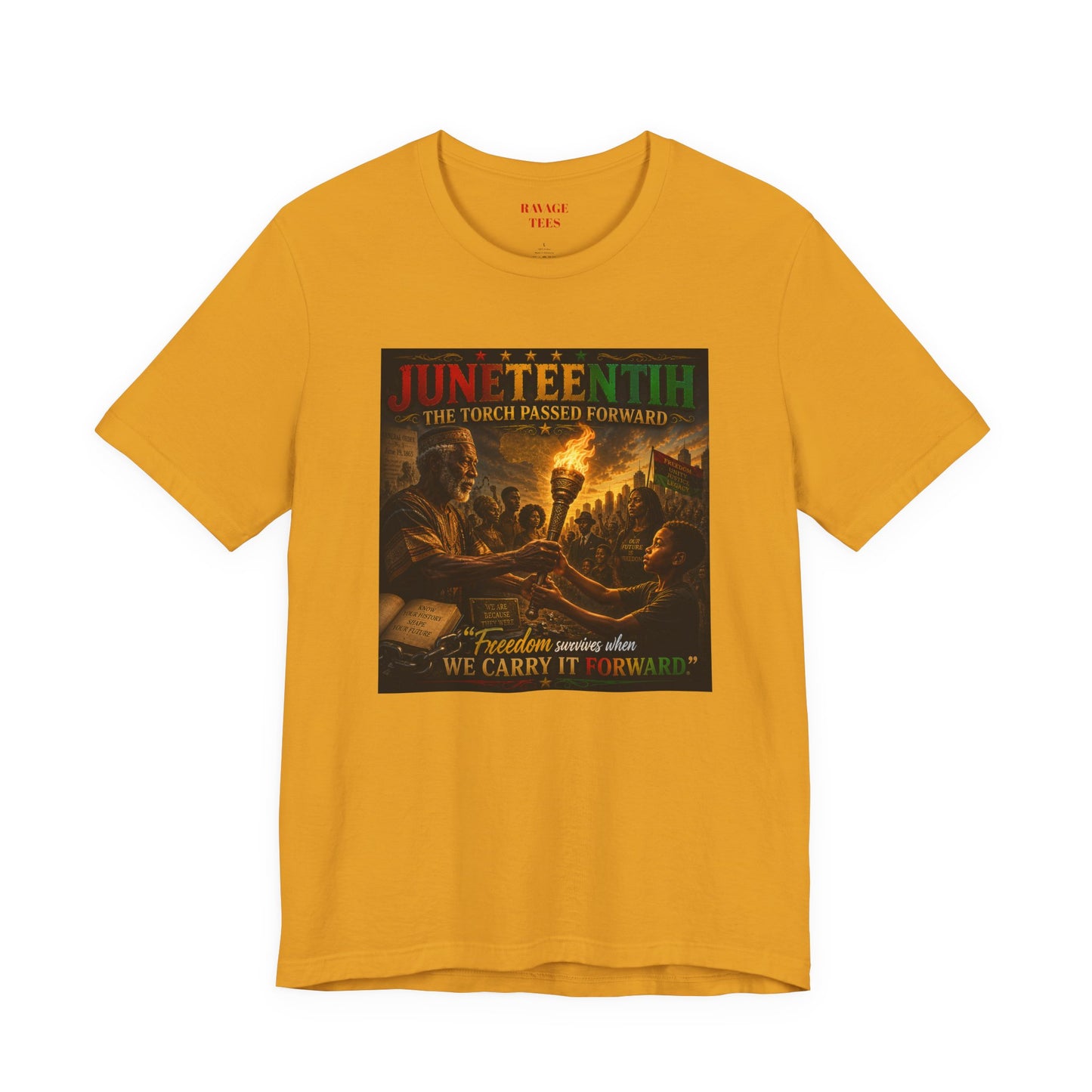 Juneteenth 'The Torch Passed Forward' Graphic