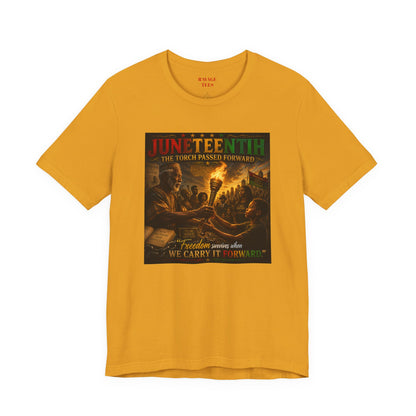 Juneteenth 'The Torch Passed Forward' Graphic