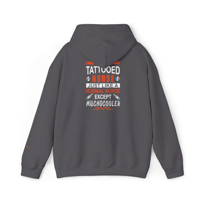 Tattooed Nurse Tee - Unisex Cotton Hoodie for Medical Professionals, Gifts for Nurses, Nurse Appreciation, Medical Humor Tee, Fun [...]