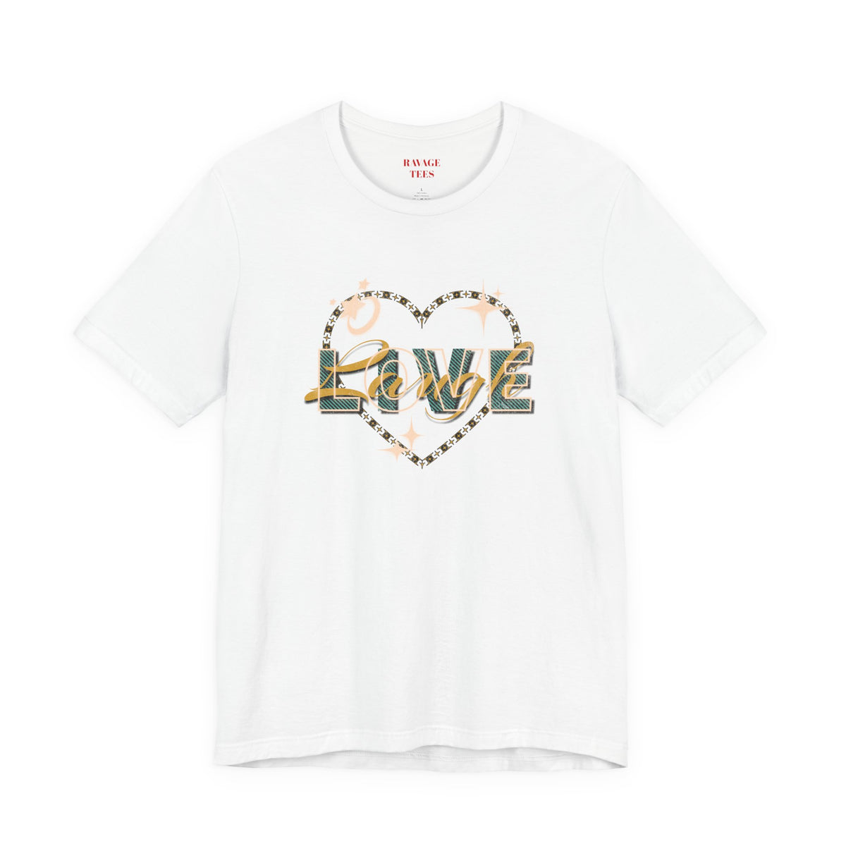 Liv Laugh Love Heart Graphic Tee