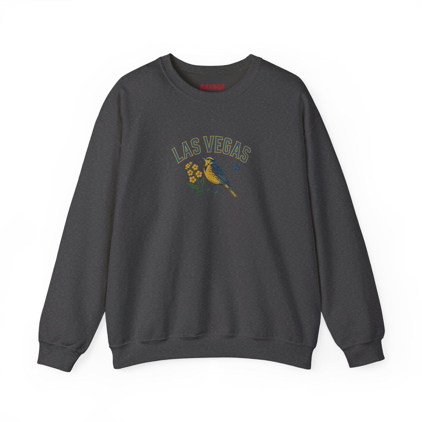 RAVAGE Las Vegas Vibe Unisex Crewneck Sweatshirt-Cozy Street wear