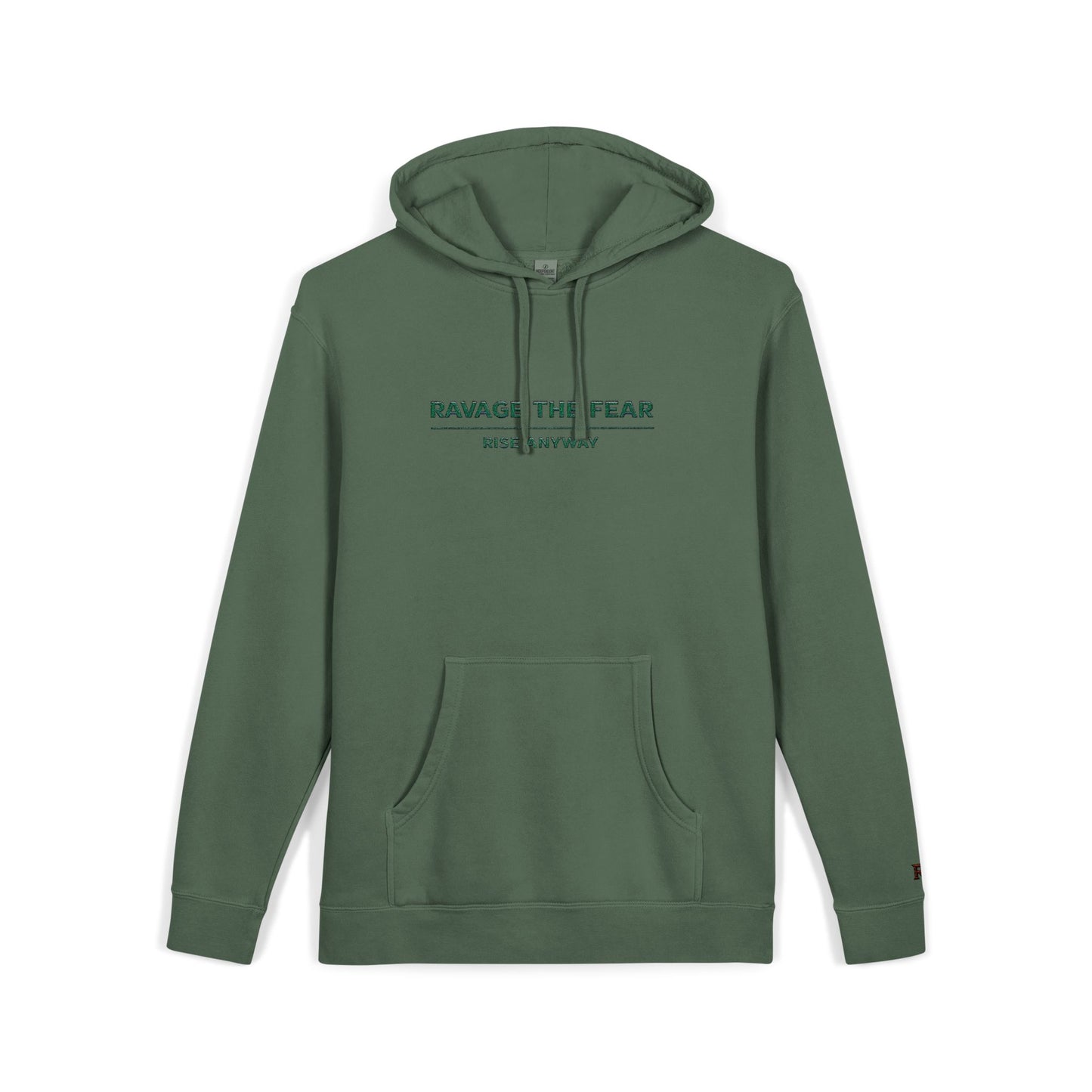 "Explore the Coast" Embroidered Pigment-Dyed Pullover
