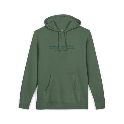"Explore the Coast" Embroidered Pigment-Dyed Pullover