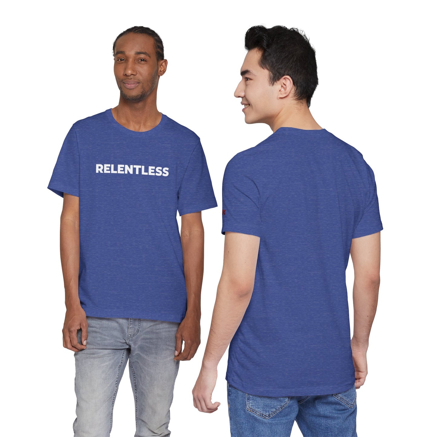 Relentless Graphic Tee — Motivational Athletic T-Shirt