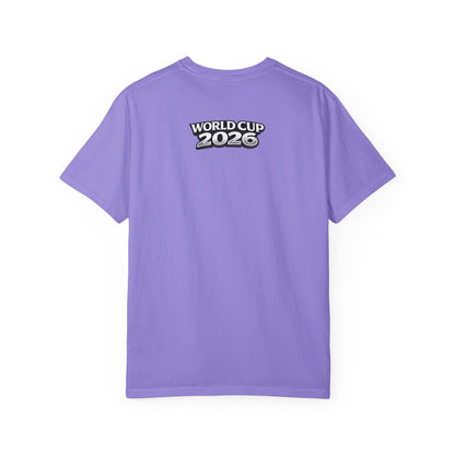 World Cup 2026 Vintage Soccer T-Shirt — USA Canada Mexico Tournament Tee