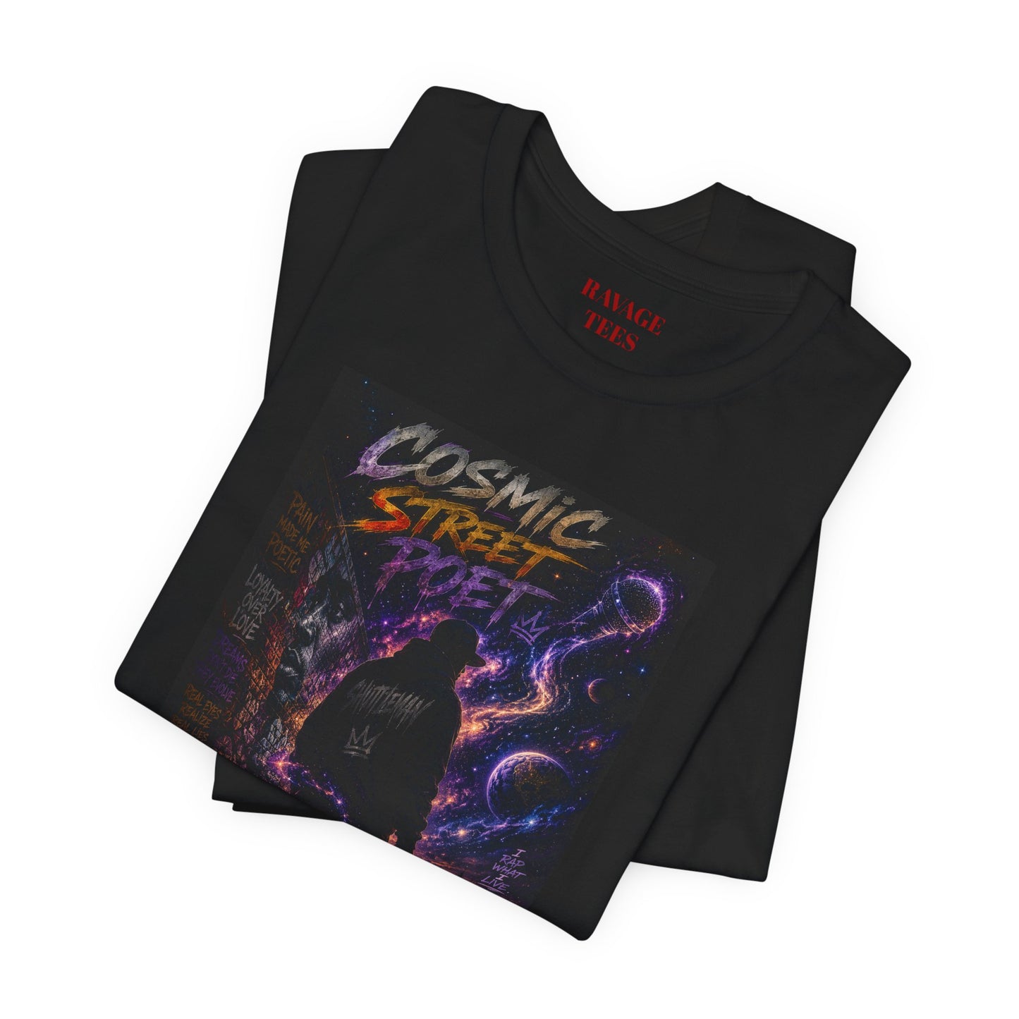 Cosmic Street Poet T‑Shirt