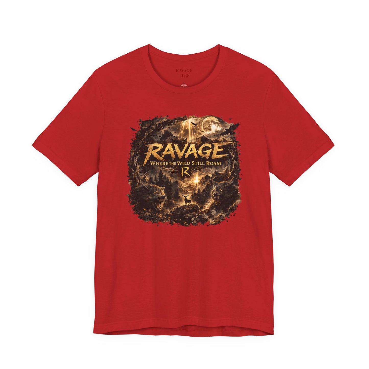 'Ravage Where the Wild Roam' Vintage T-Shirt