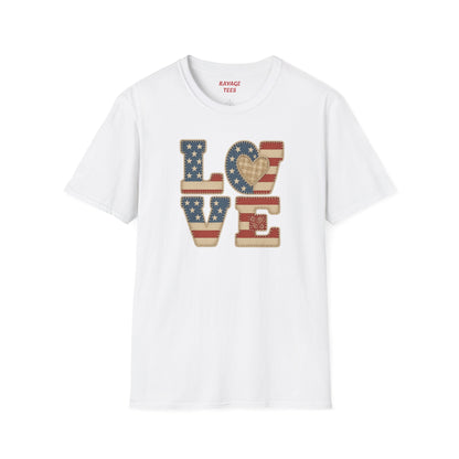 Soft Unisex Freedom & Love Graphic Tee | Gift & Daily Wear