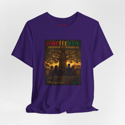 Juneteenth "Freedom Is Inherited" Tee