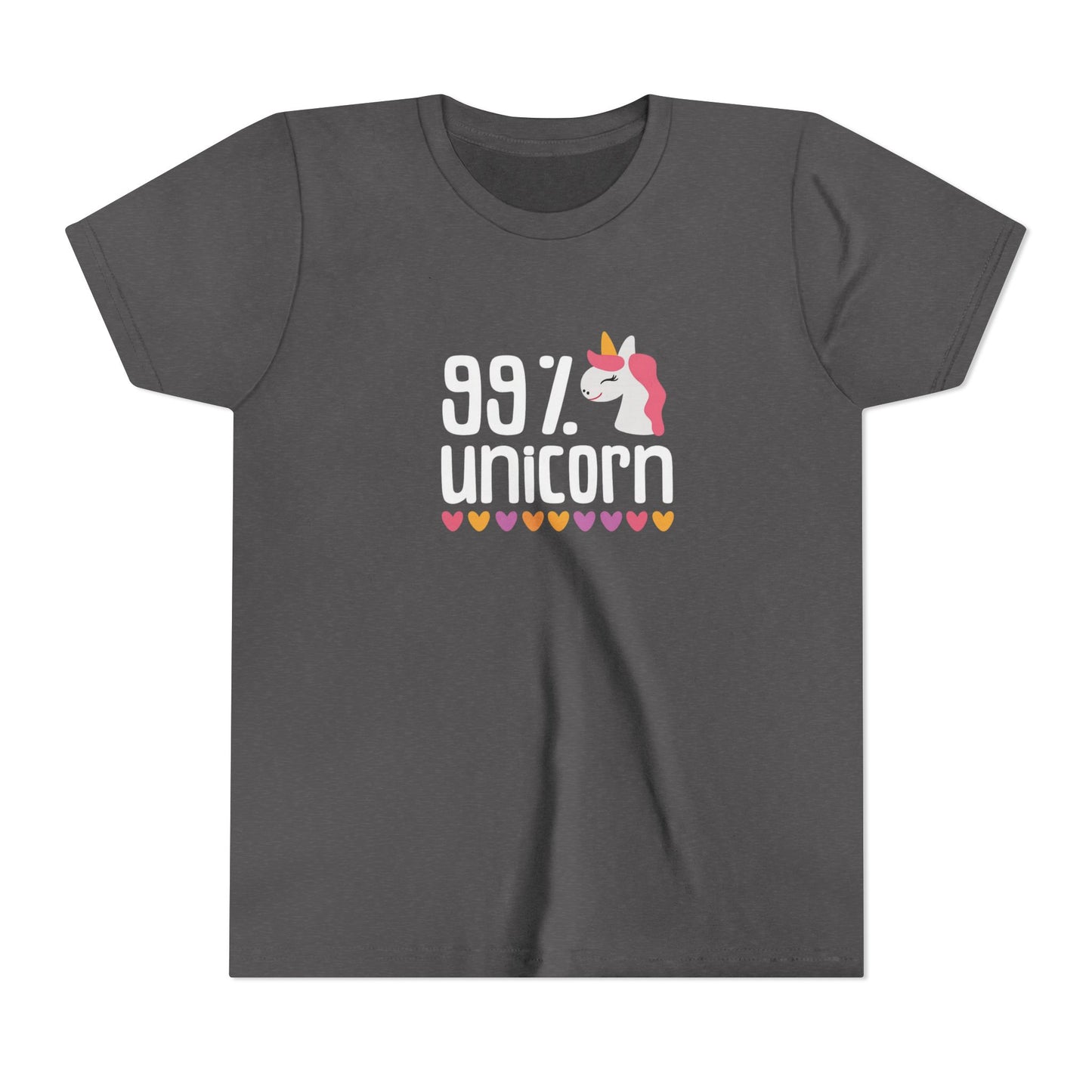 99% Unicorn Youth Tee - Fun & Whimsical Shirt for Kids