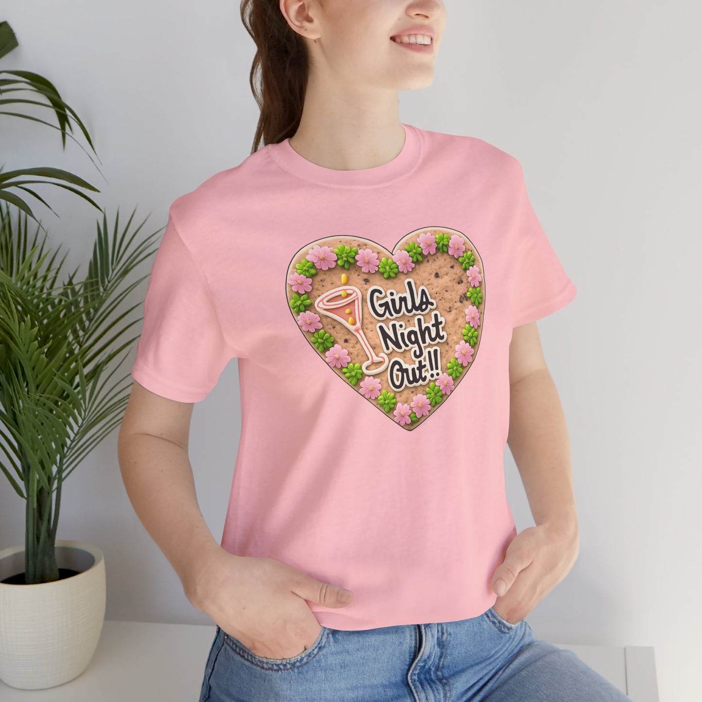 Girls Night Out Heart Tee