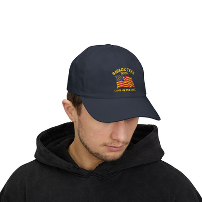 RAVAGE Embroidered Cap — American Flag