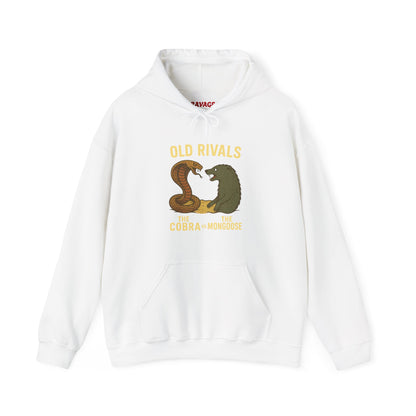 Old Rivals Graphic Hoodie, Unisex Heavy Blend™ Sweatshirt, Cozy Style, Best Gift for Friends, Casual Wear, Perfect for Fall and Winter