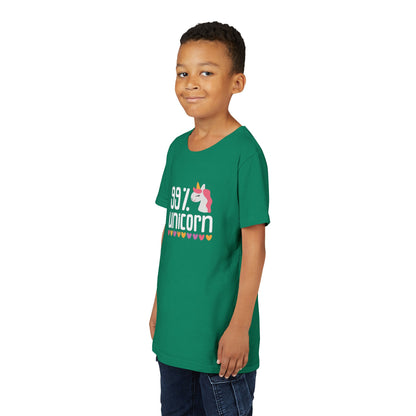 99% Unicorn Youth Tee - Fun & Whimsical Shirt for Kids