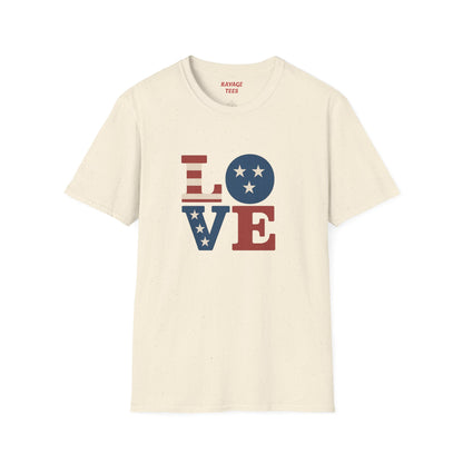 Soft Unisex Freedom & Love Graphic Tee | Gift & Daily Wear