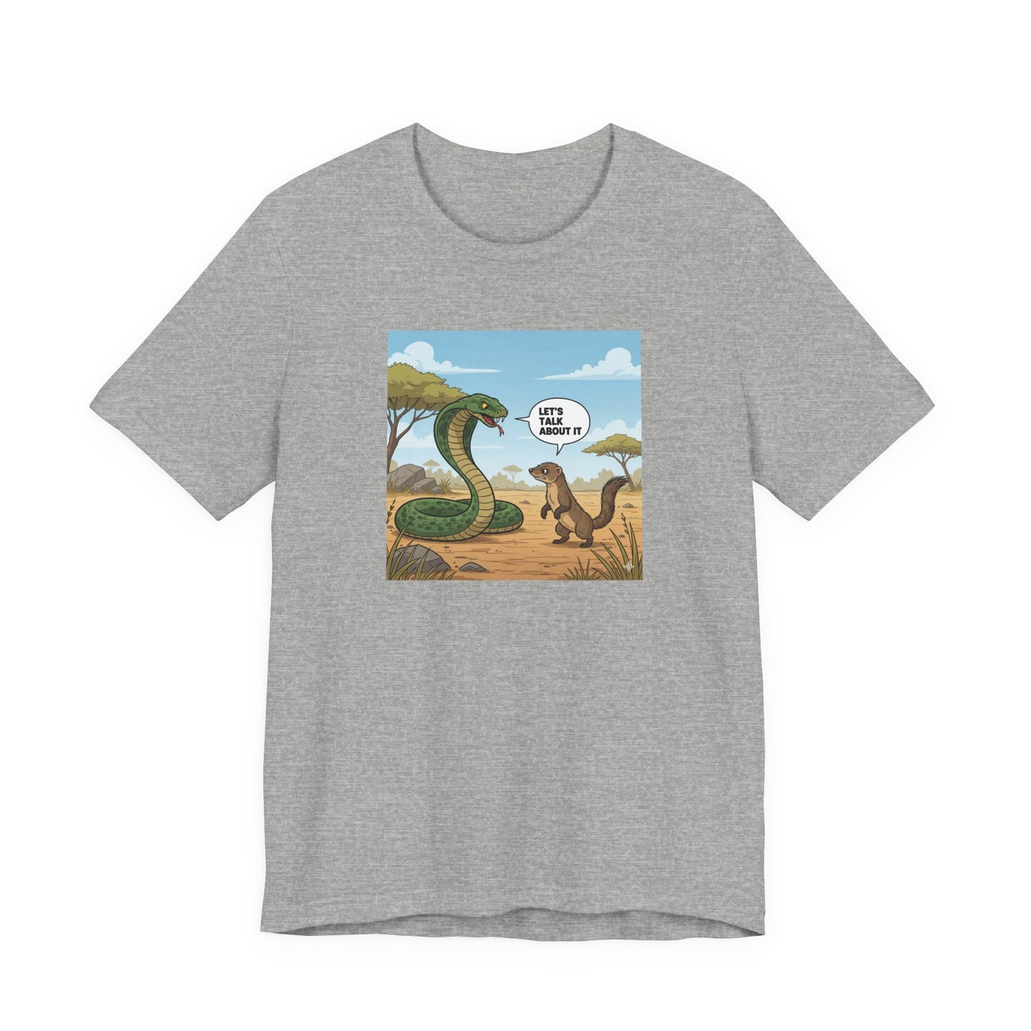 Whimsical Adventure Tee, Funny Graphic Shirt, Gift for Nature Lovers, Eco-Friendly Apparel, Unique Casual Wear, Perfect for Birthdays
