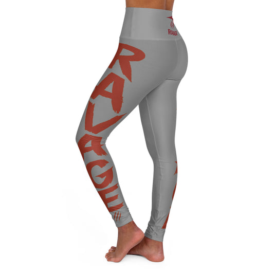 RAVAGE High Waisted Yoga Leggings – Stylish Workout Tights, Athletic Gym Apparel, Activewear for Fitness Enthusiasts and Yoga Lovers