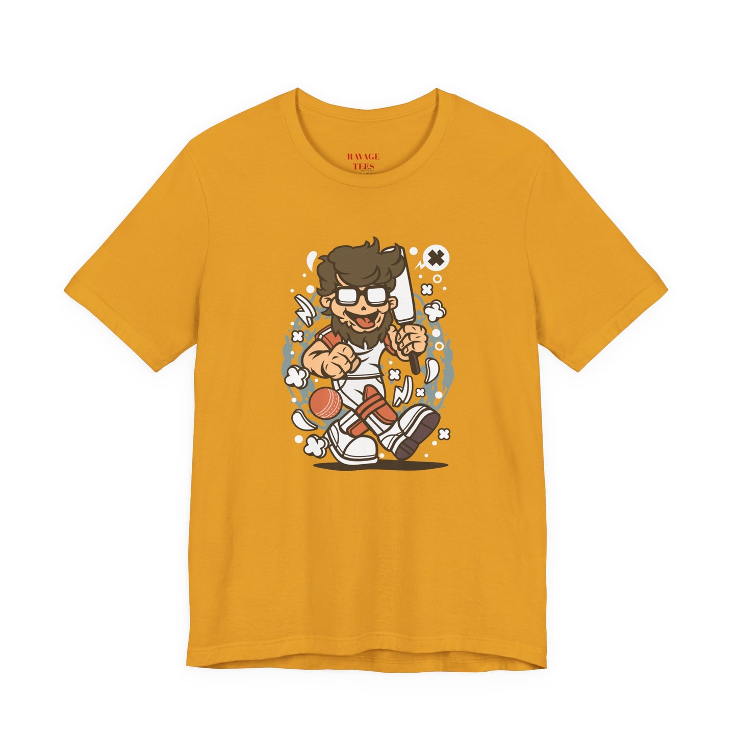 Retro Gamer Cartoon Character Tee