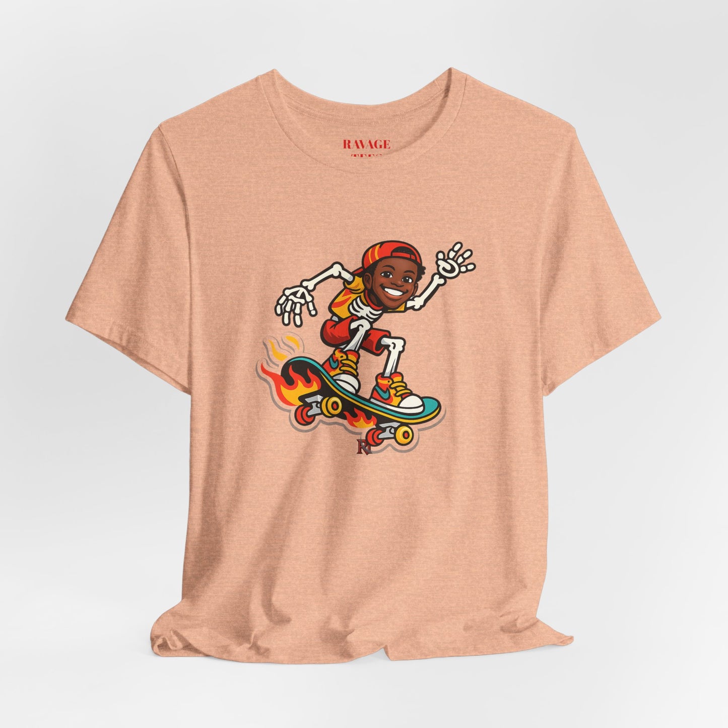 Skateboard Skeleton Tee