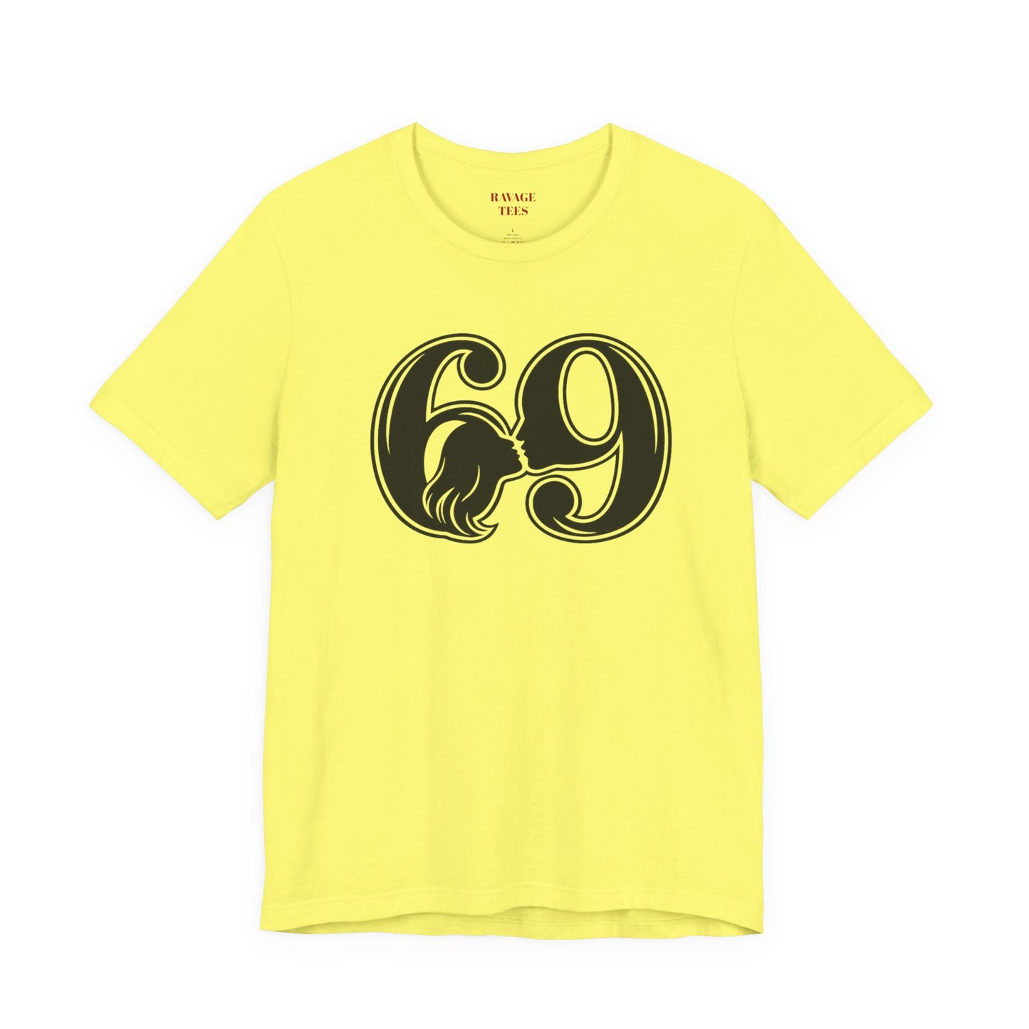 69 Retro Swirl Number Tee