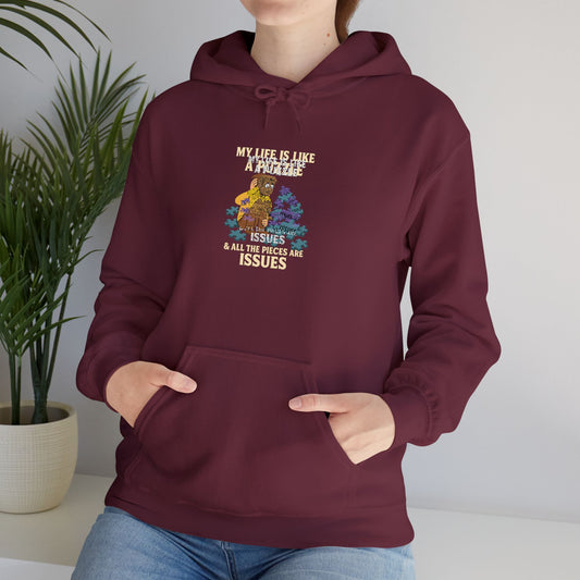 PUZZLE ISSUES Unisex Heavy Blend™ Hooded Sweatshirt